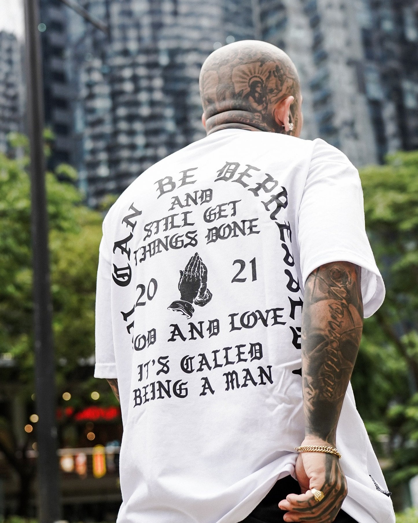 GL - BE A MAN "WHITE"