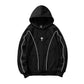 GL Reflectorized Cross Hoodie Black