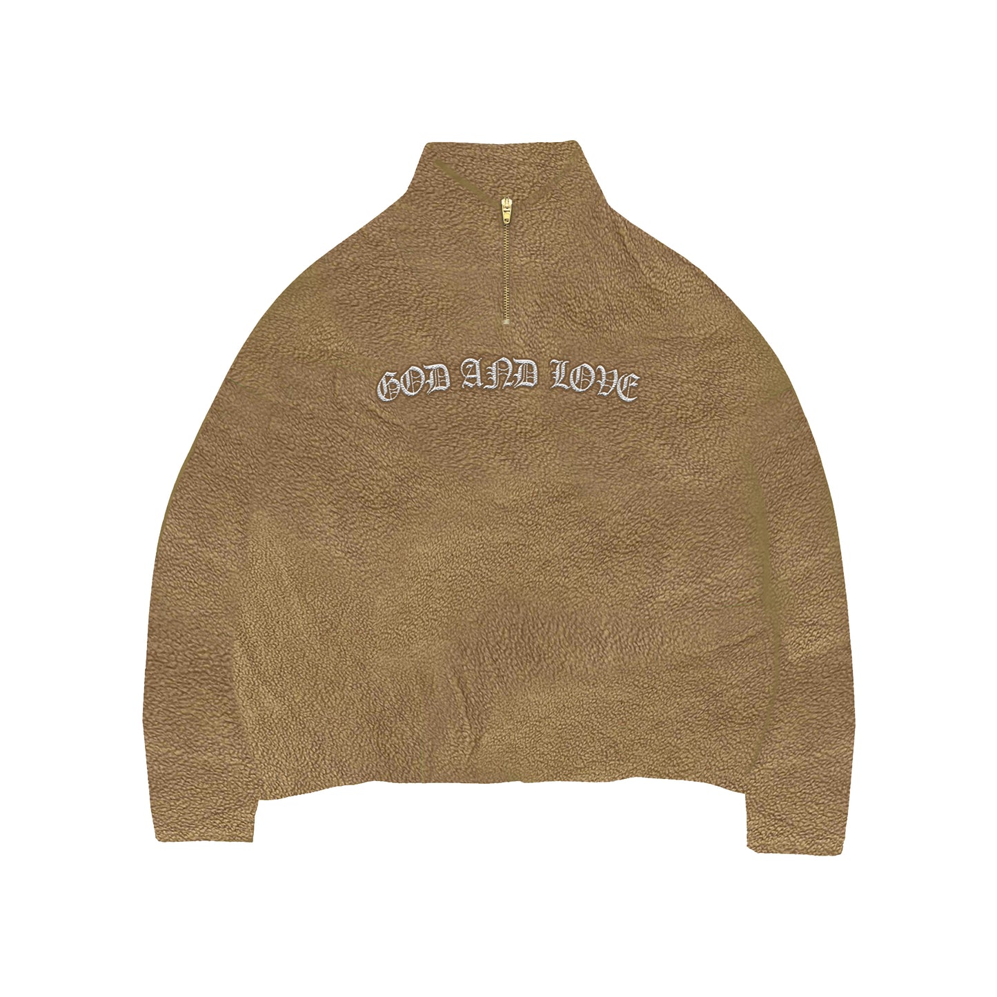 GL Half Zip Sweater Brown