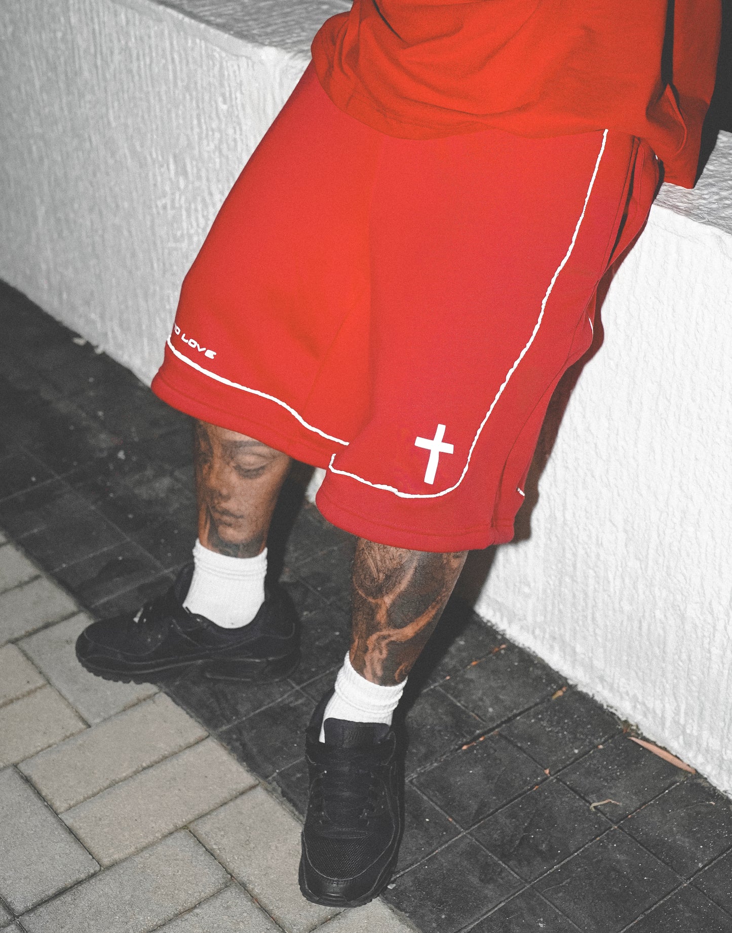Cross Reflectorized Short Red