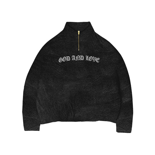 GL Half Zip Sweater Black
