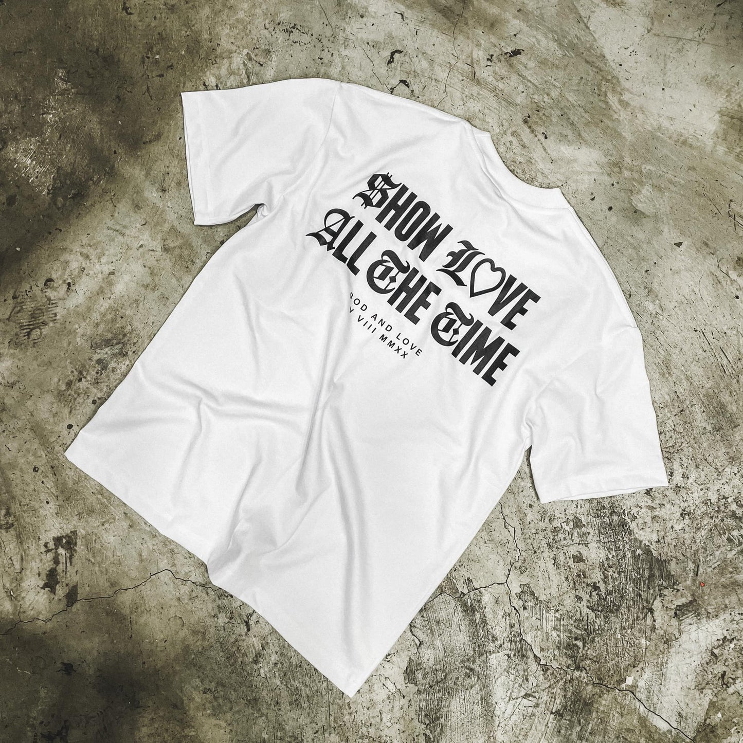 GL SHOW LOVE TSHIRT WHITE