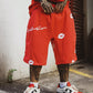 GL - LIPS SHORTS "RED"