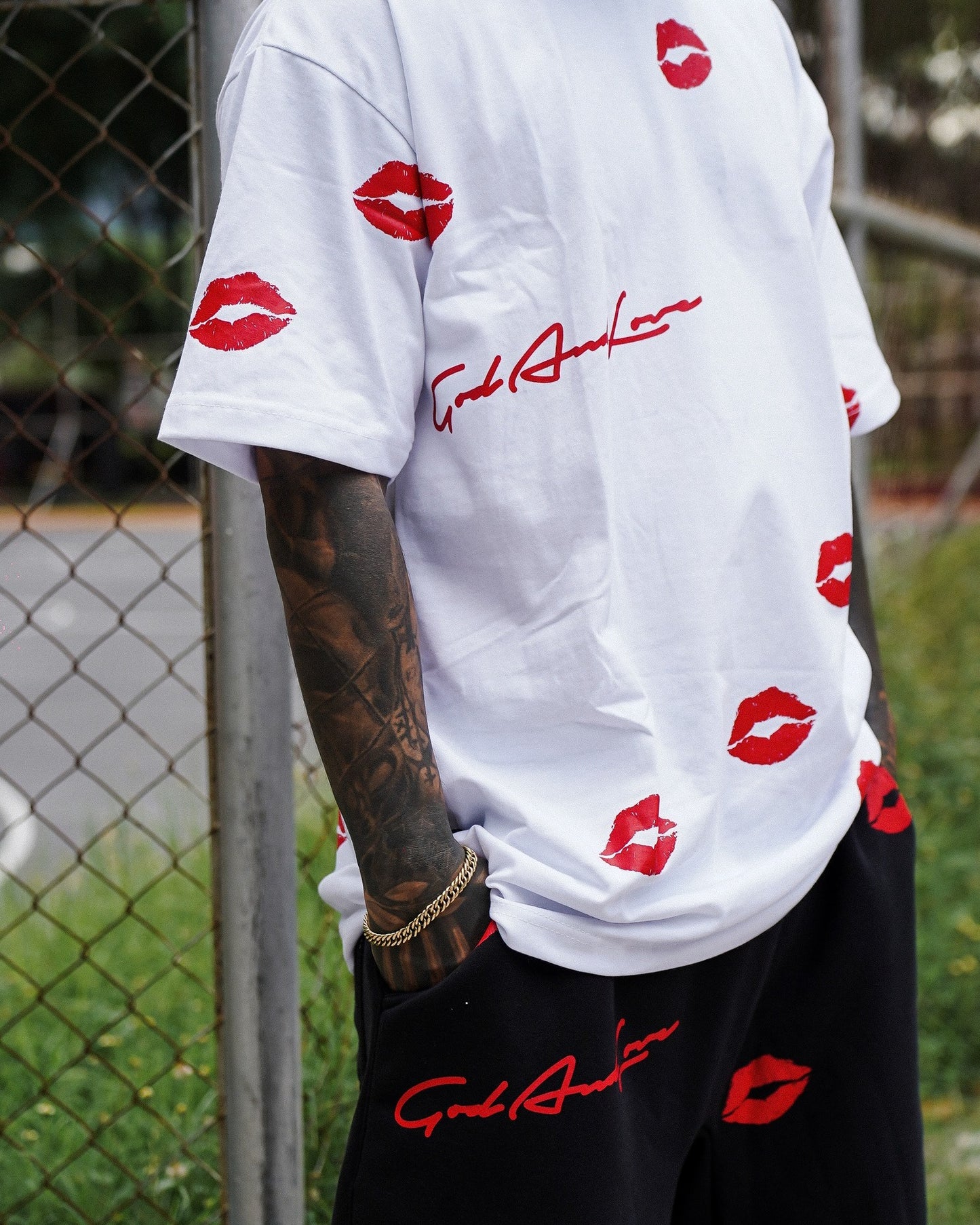 GL - LIPS SHIRT "WHITE"