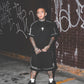 Cross Reflectorized Shirt Black