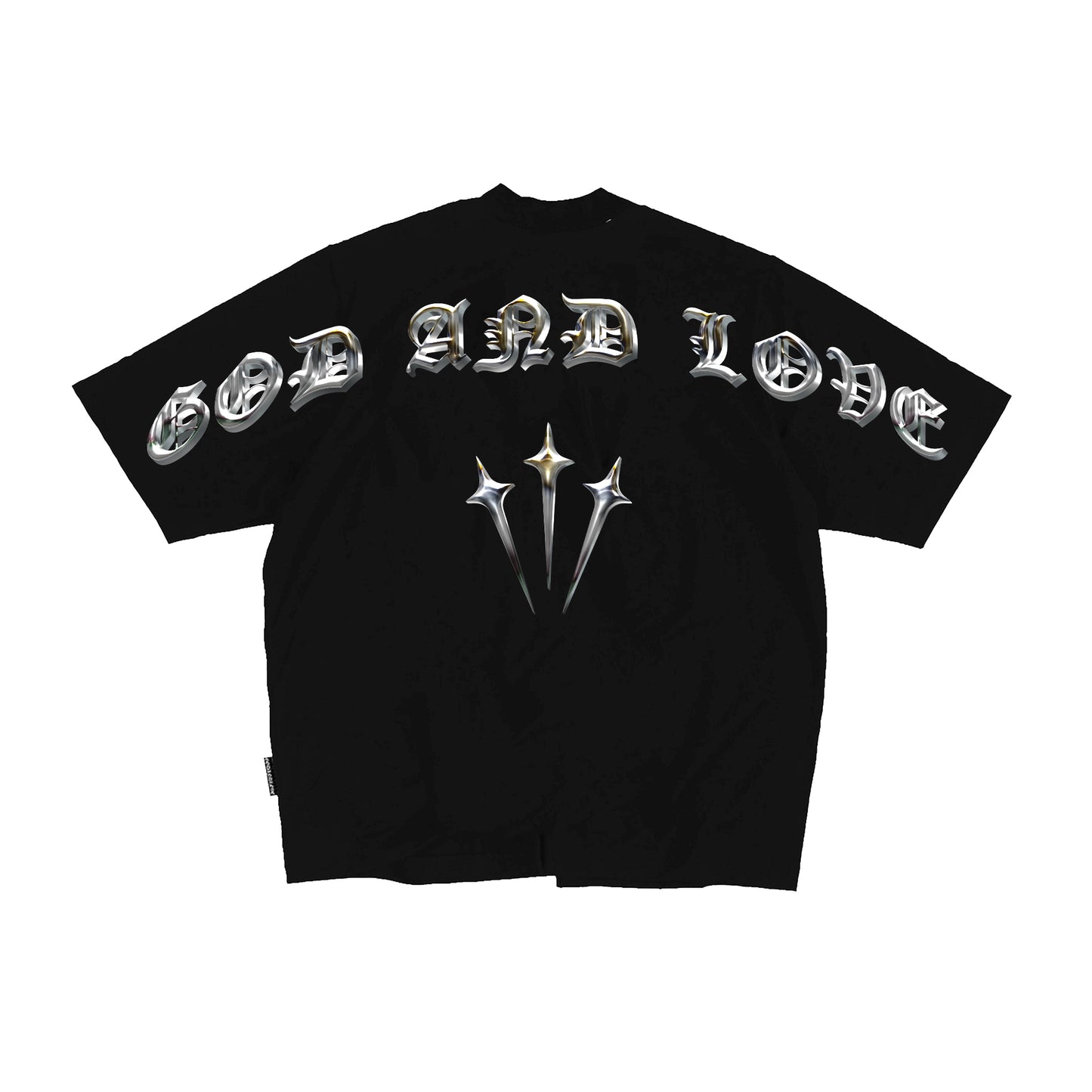 Chrome Cross Black Shirt