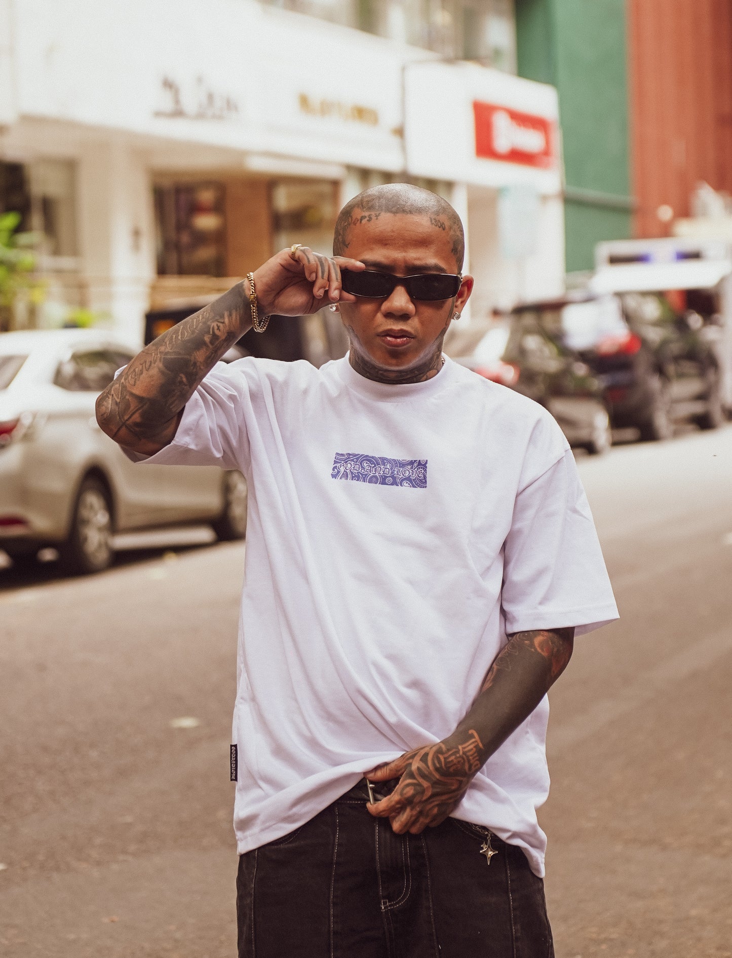 PAISLEY SHIRT "BLUE PRINT"