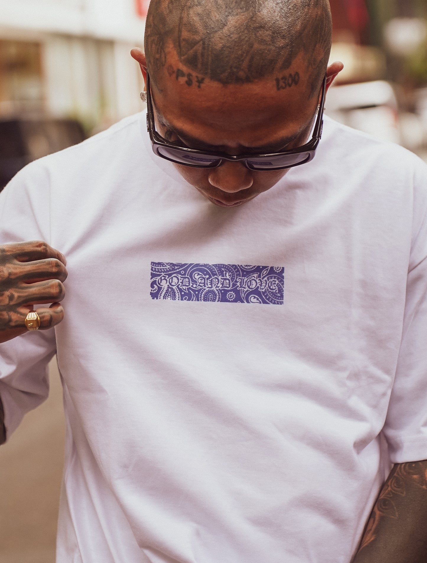 PAISLEY SHIRT "BLUE PRINT"