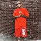 GL - HE HAS RISEN SHORTS "RED"