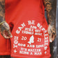 GL - BE A MAN SHORTS "RED"