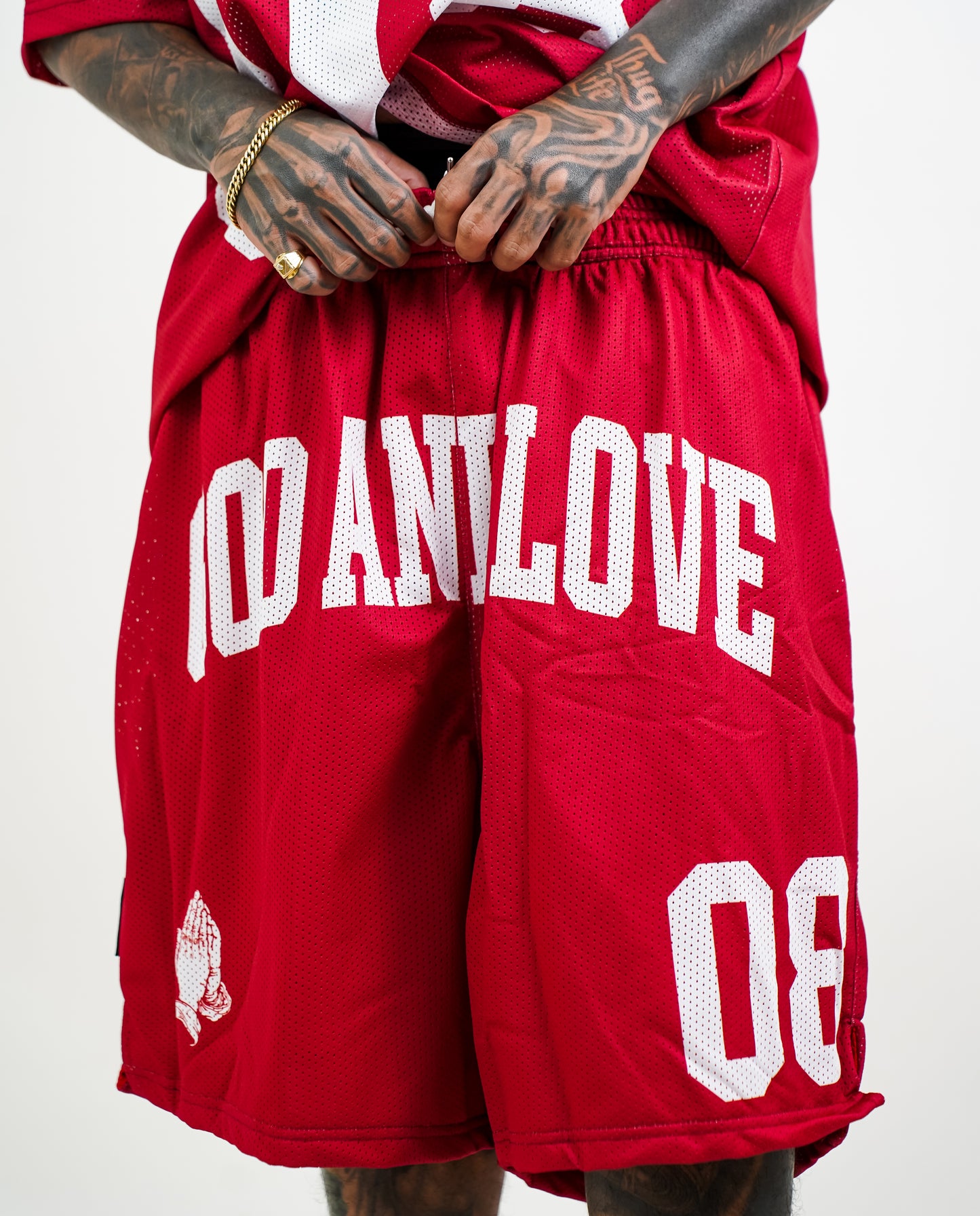 GL - FJ SHORTS "RED"