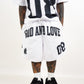 GL - FJ SHORTS "WHITE"