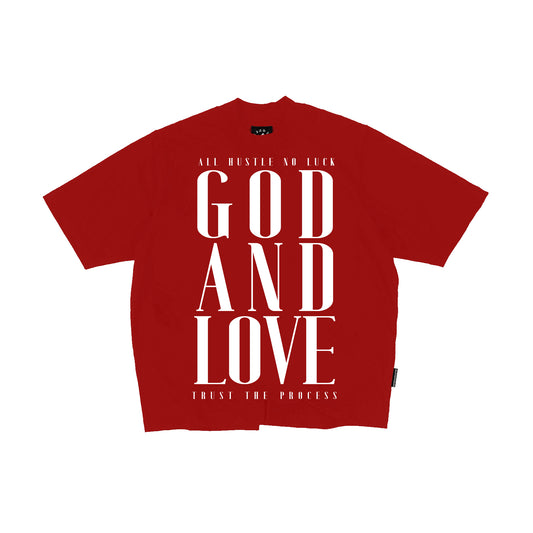 All Hustle Red Shirt