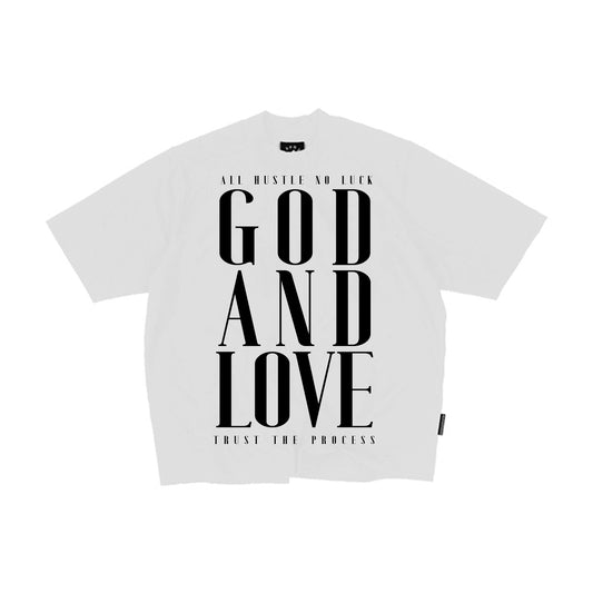 All Hustle White Shirt