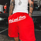 GL PUFF RED SHORTS