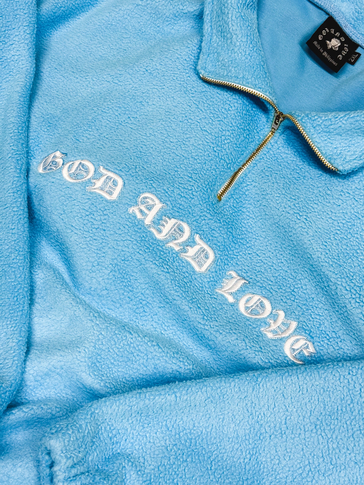 GL Half Zip Sweater Blue