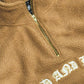 GL Half Zip Sweater Brown