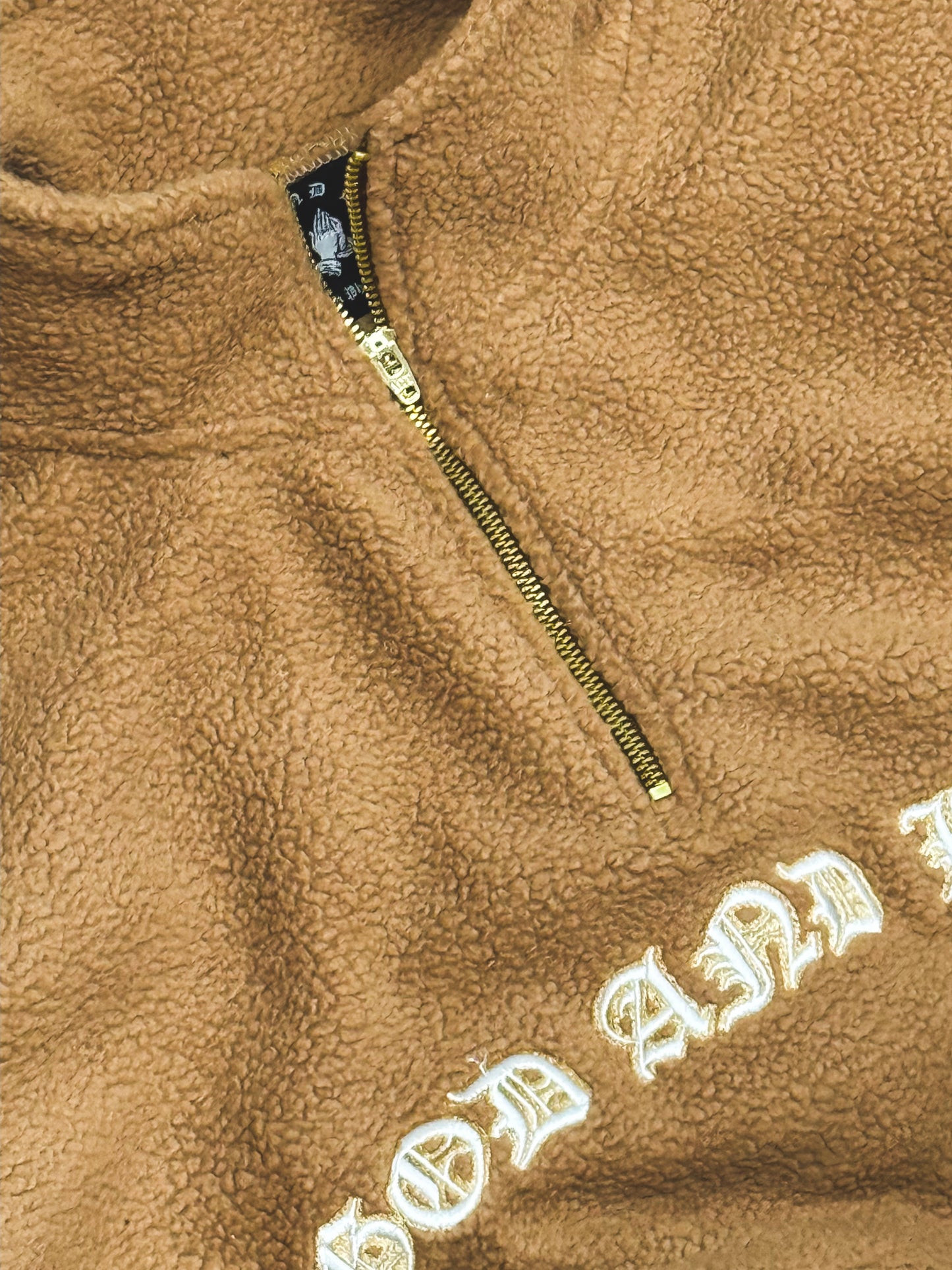 GL Half Zip Sweater Brown