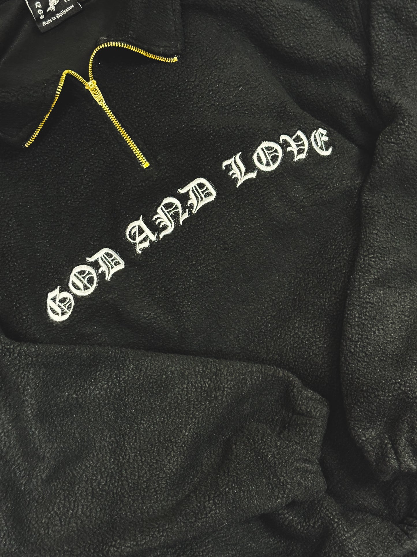 GL Half Zip Sweater Black