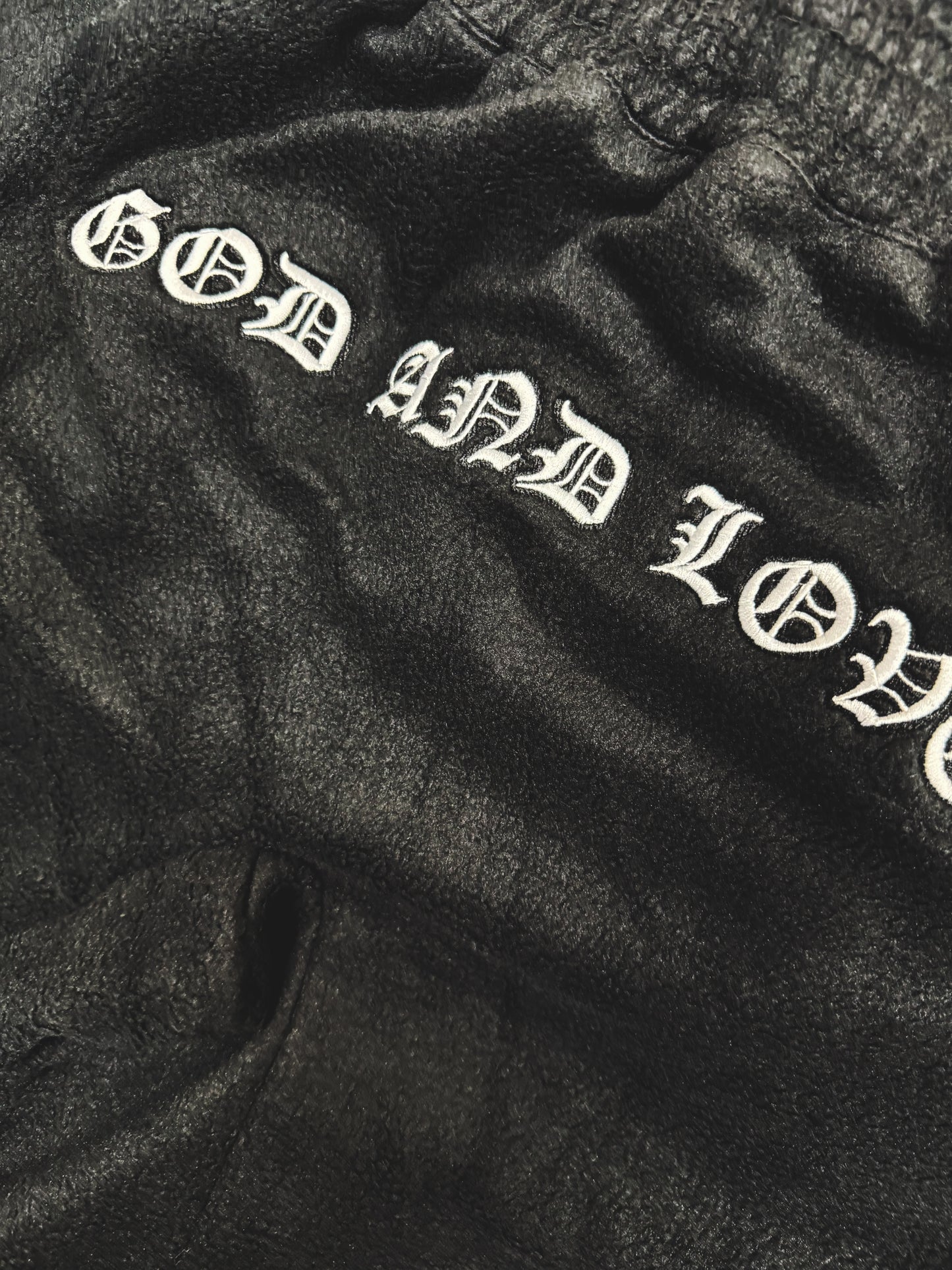 GL Sweater Shorts Black