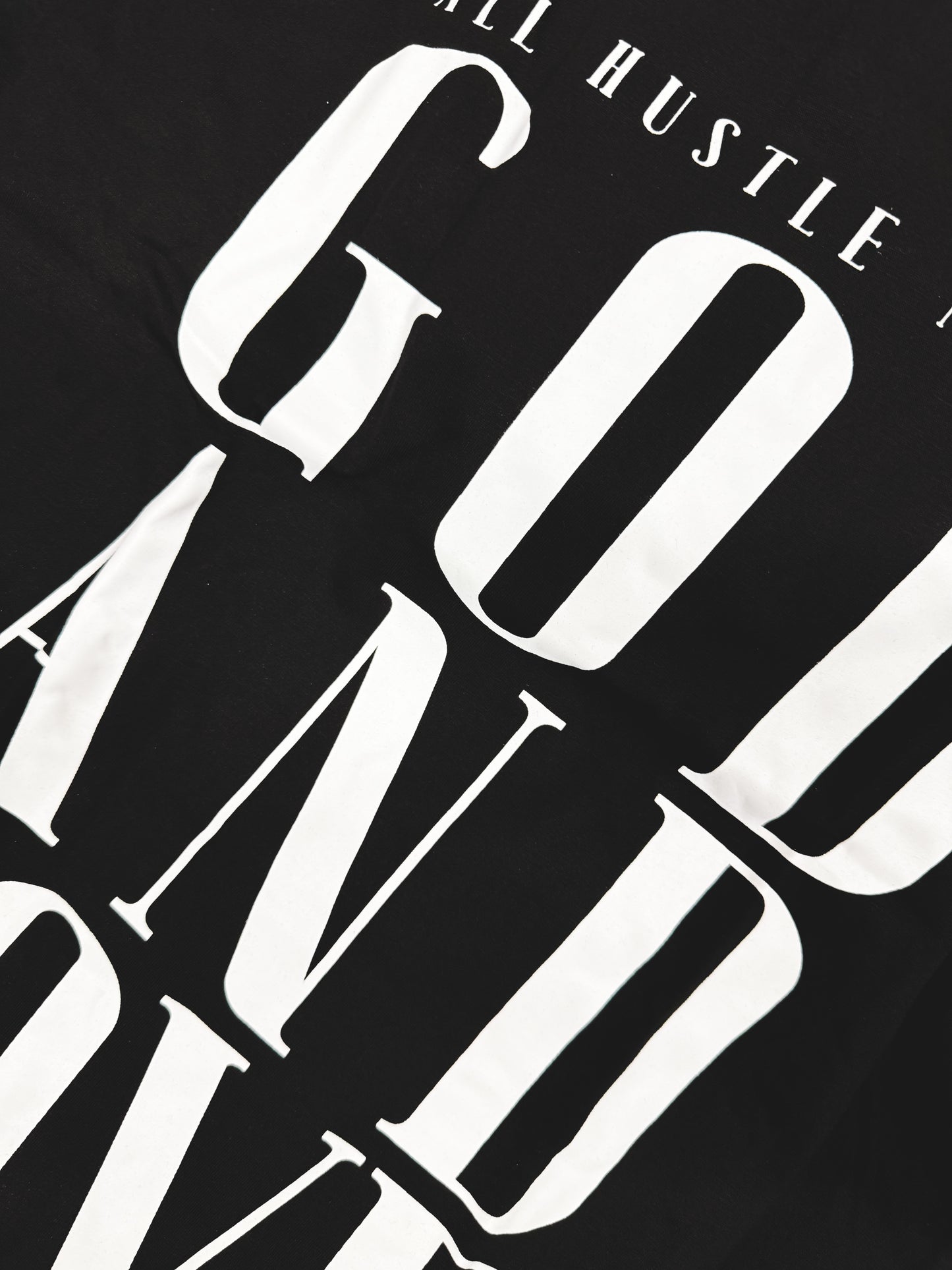All Hustle Black Shirt