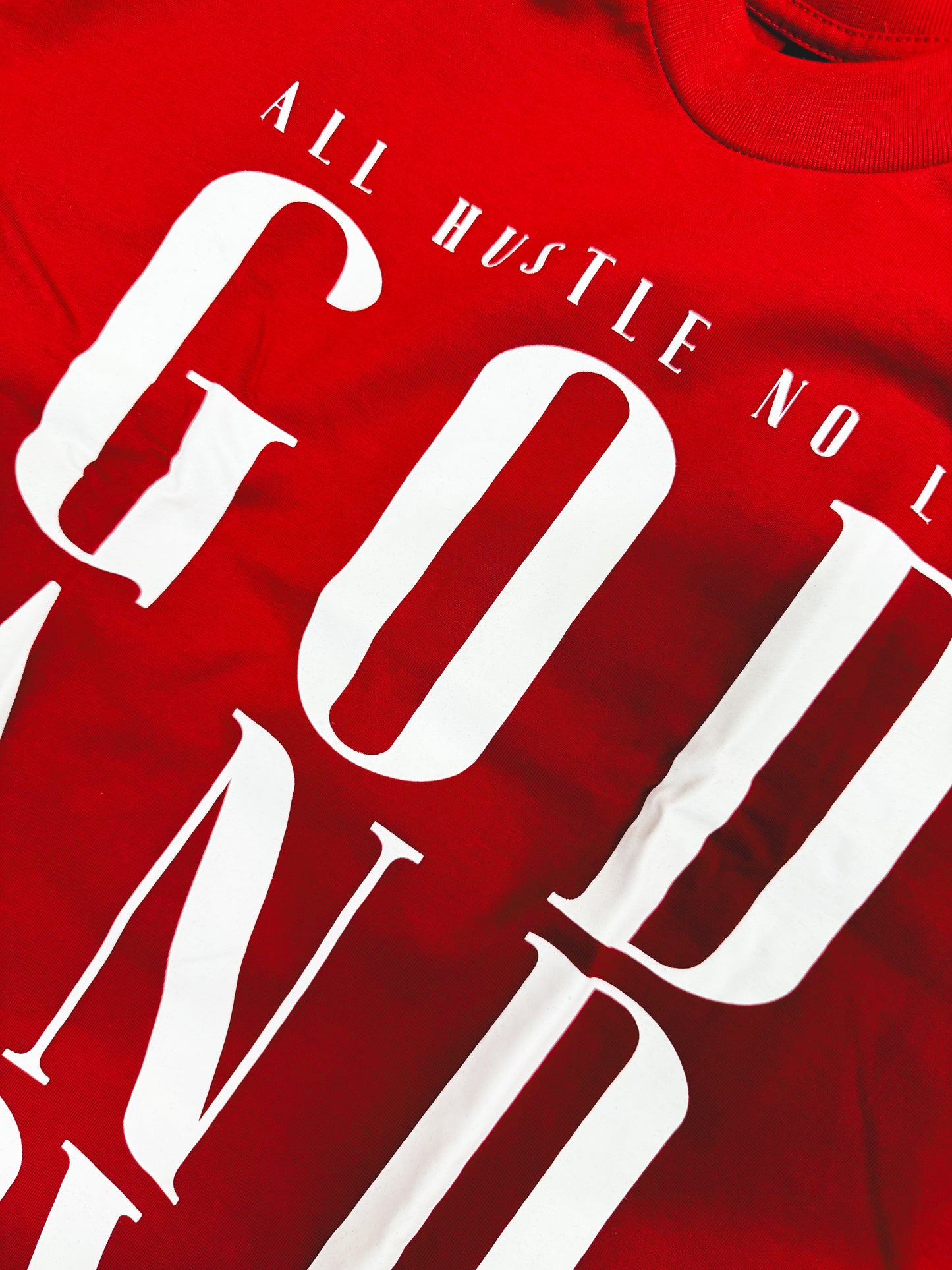 All Hustle Red Shirt