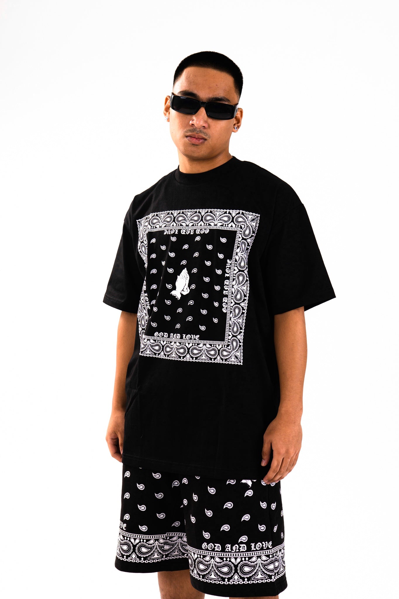 GL BANDANA SHIRT BLACK