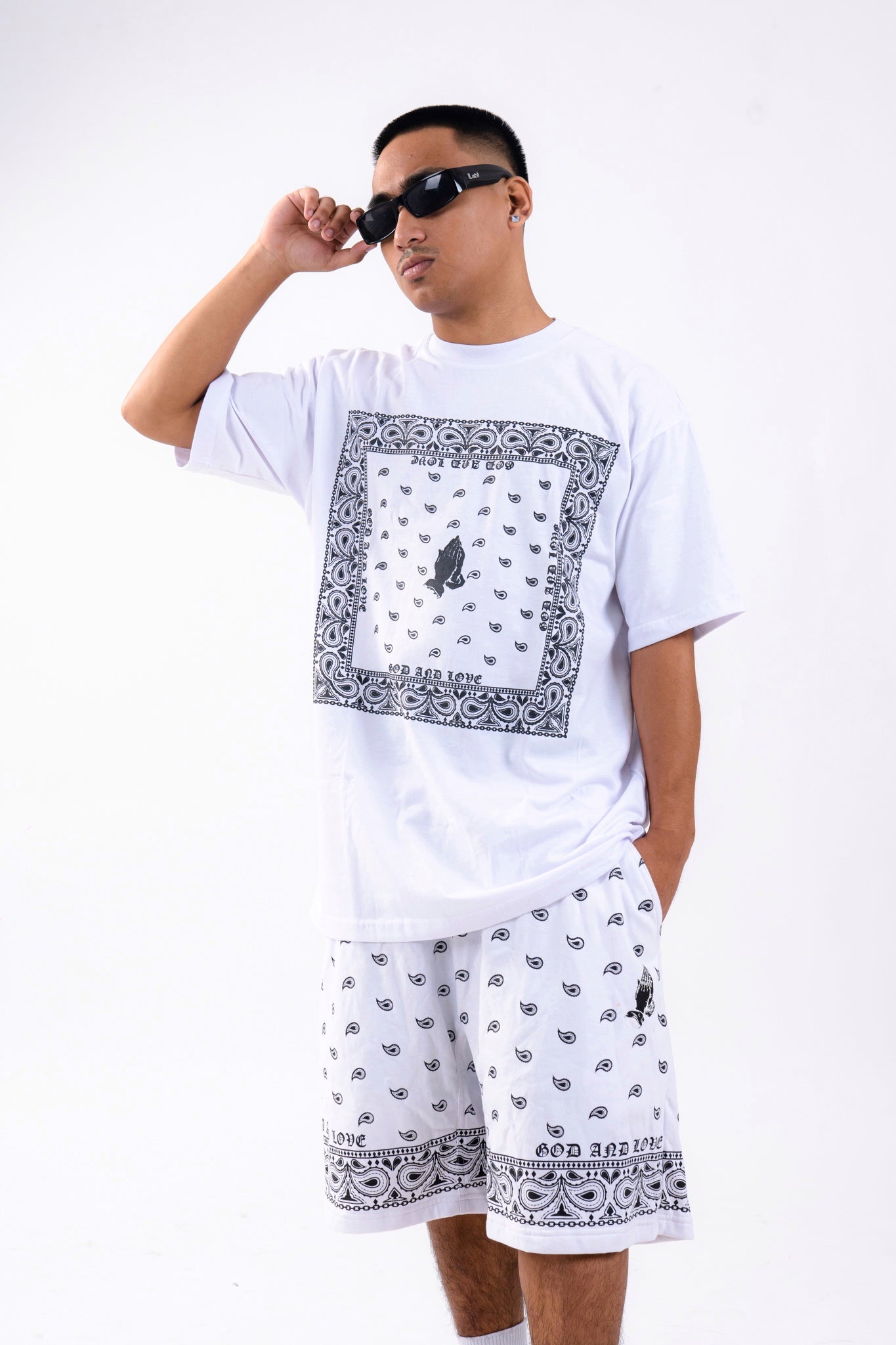 GL BANDANA SHIRT WHITE