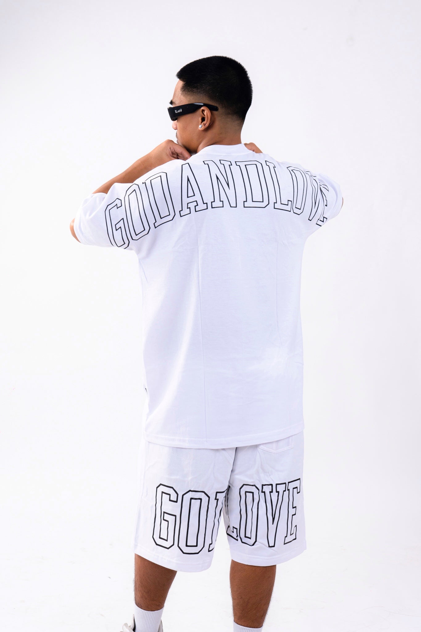 OG LOGO PRAYING HANDS T-SHIRT WHITE