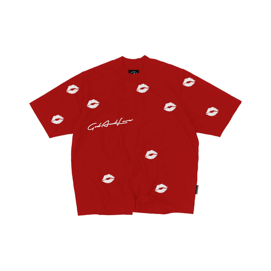 GL - LIPS SHIRT "RED"