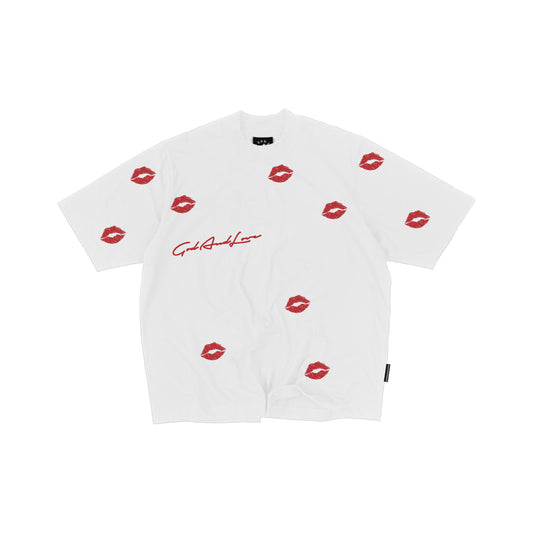 GL - LIPS SHIRT "WHITE"