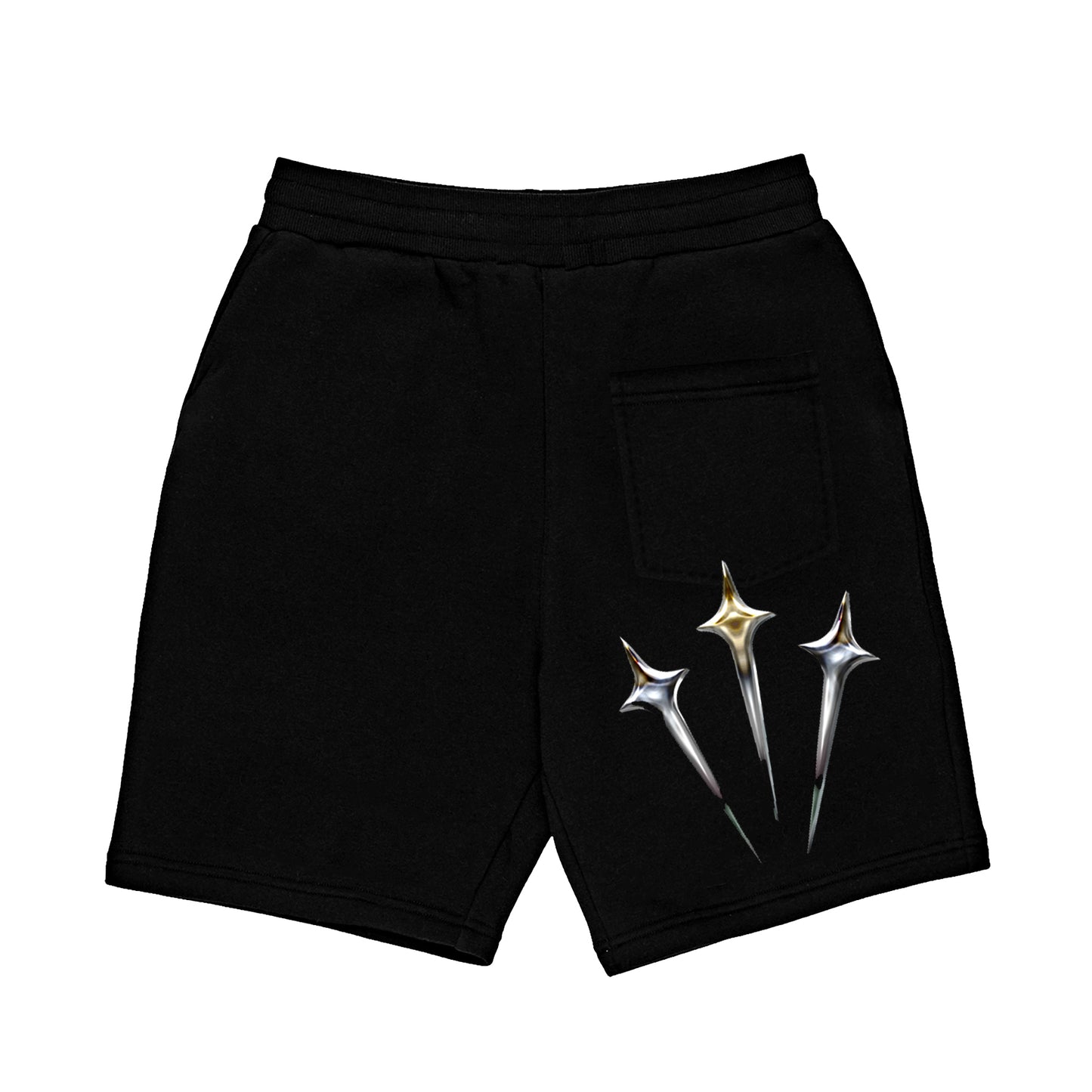 Chrome Cross Black Short