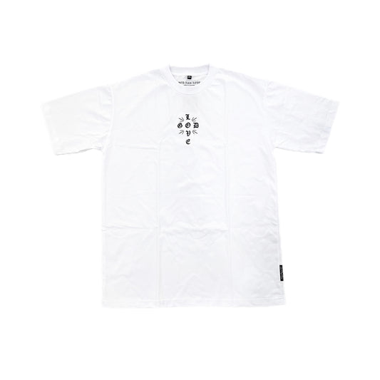 GL CROSS WHITE TEE