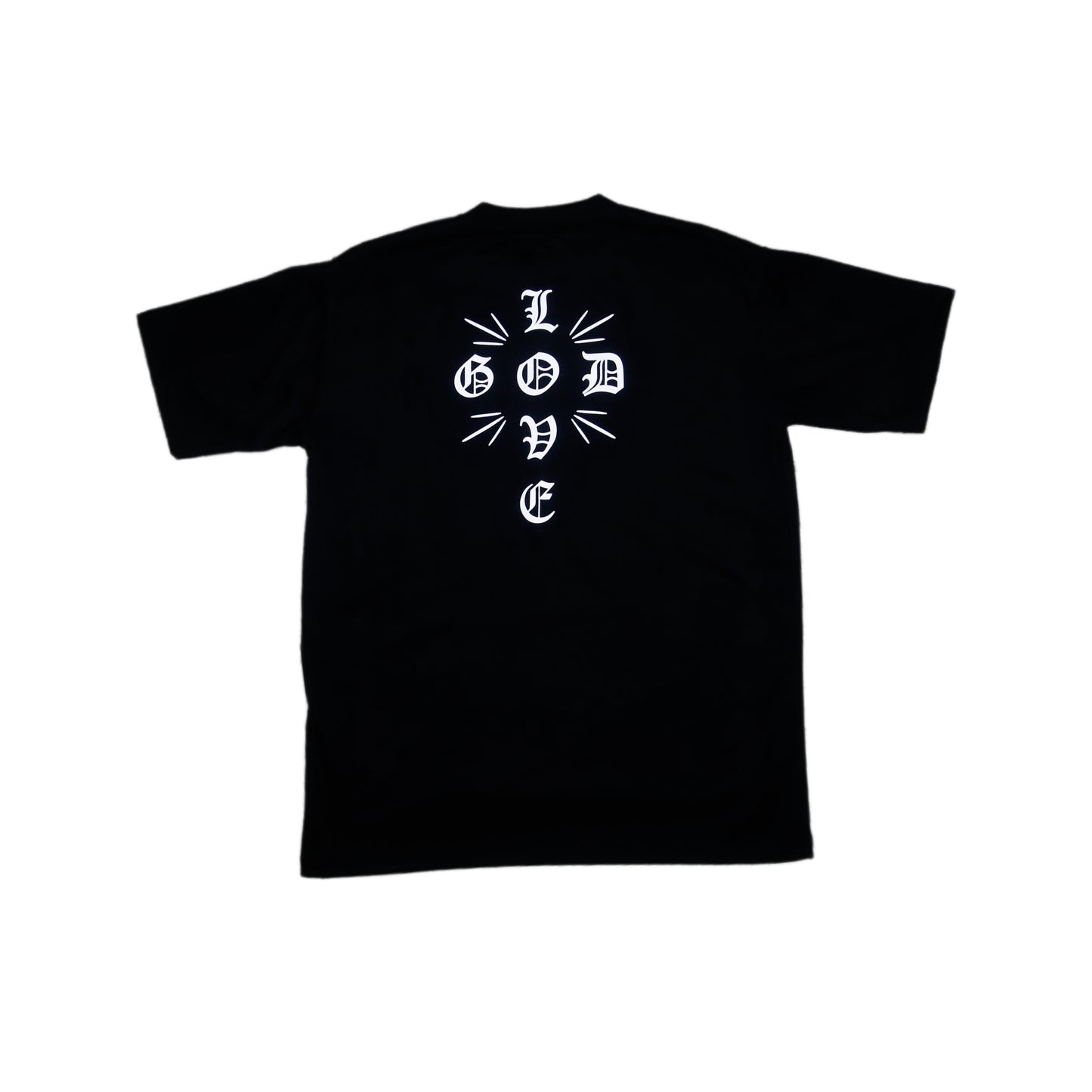 GL CROSS BLACK TEE