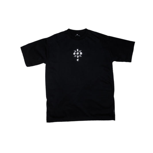 GL CROSS BLACK TEE