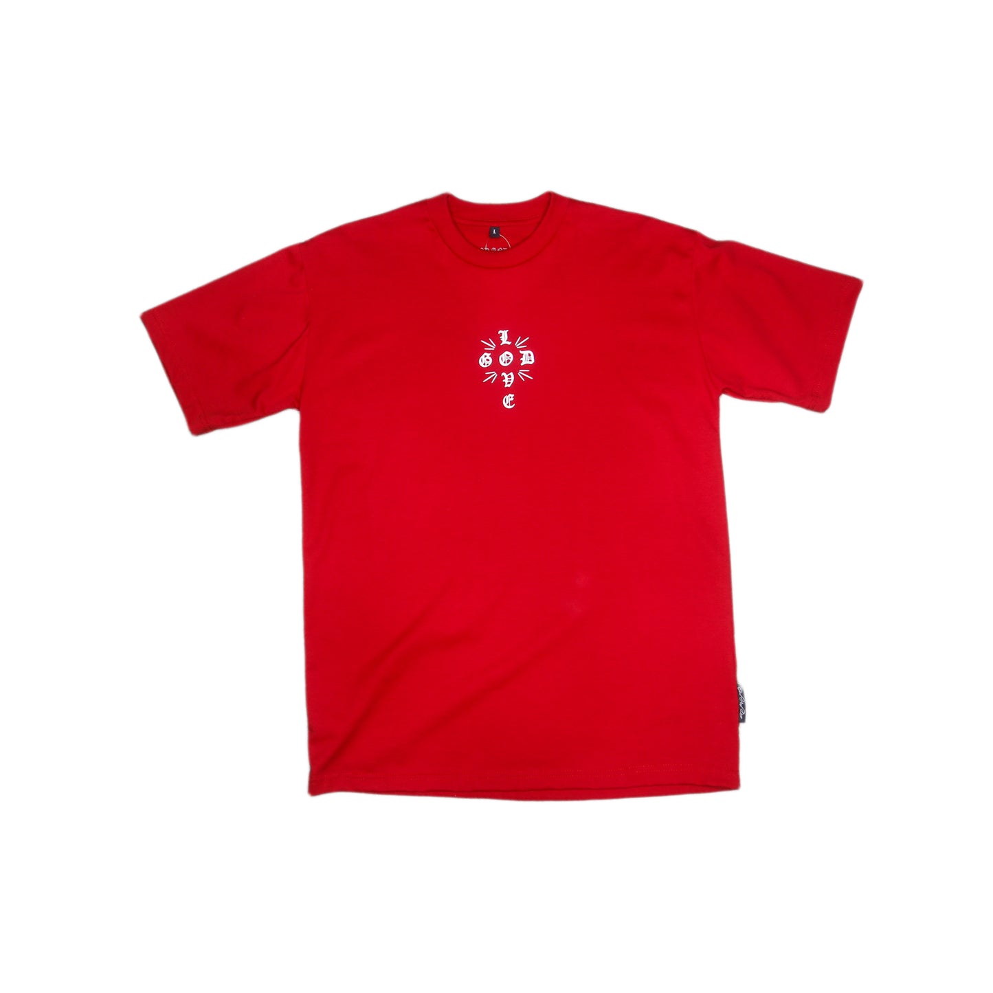 GL CROSS RED TEE