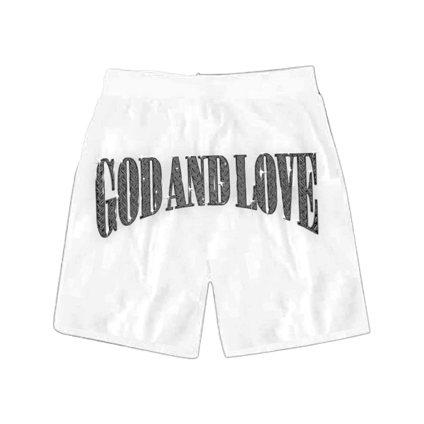 GL CHROME SWEAT SHORTS WHITE